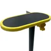 Apoio de braço de mesa para escritório, extensão de mesa de computador rotativa, apoio de braço para cotovelos e pulsos