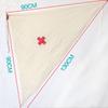 Enseñanza y capacitación Vendaje triangular de la Cruz Roja Vendaje de primeros auxilios para fracturas al aire libre de algodón Accesorios para botiquín de primeros auxilios