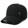 Novo Chapéu de Algodão Masculino para Exterior de Inverno para Homens de Meia-Idade e Idosos Vovô com Pelúcia Quente Boné de Baseball Proteção para Orelhas de Velho Proteção Contra Frio Chapéu Bico de Pato