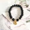 Pulseira Berloque Vaga-lume para Mulheres, Design de Nicho de Luxo Leve, Pulseira Bestie Exquisita e Moderna, Presente Atacado Ametista