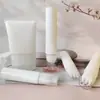 Tubo Suave de Plástico Pe de 120 ml, Tubo para Crema de Masaje del Cuero Cabelludo, Tubo con Peine Masajeador para el Cabello