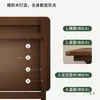 Mesa de Comedor Plegable de Madera Maciza para Uso Doméstico, Mesa Cuadrada Pequeña para Apartamentos de Alquiler, Mesa de Comedor Cuadrada Simple Portátil