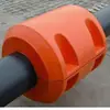 Tubo Boia Flutuante para Tubulação Tipo Grampo para Projetos de Engenharia de Vias Navegáveis, Tubo de Flutuação para Extração de Sedimentos, Tubo Boia de Grande Flutuabilidade, Tubo Boia Moldado por Rotação Robusto e Durável