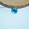 Acessórios de Pingente Redondo Acrílico Colorido Transfronteiriços 12/14mm para DIY Colar Pulseira Pequenos Pingentes Acessórios de Joias