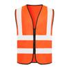 Chaleco Reflectante Chaleco Construcción Chaleco de Seguridad Malla Resistente al Desgaste Sanitario Trabajo Ropa Impresión LOGO