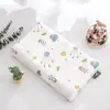 Almohada natural de látex para niños tailandesa, algodón puro, adecuada para estudiantes, guardería, almohada de dibujos animados para bebé, núcleo de almohada especial para bebés y niños mayores