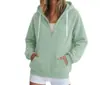 Sudadera larga gruesa para mujer de Amazon, serie de stock a largo plazo, estilo de venta caliente para otoño e invierno para parejas y uso casual