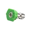 Boquilla de Pistola de Lavado de Autos de 5 Colores Máquina de Limpieza de Alta Presión Cinco Colores Múltiples Ángulos Conector Rápido de 1/4 Boquilla de Pistola de Agua para Lavado de Autos