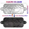 Ventas Directas de Fábrica Transfronterizo Nuevo Escudo de Nieve para Coche de Invierno Cubierta de Nieve y Hielo Parasol Cubierta de Nieve para Ventana de Coche Escudo Frontal