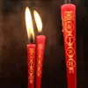 Varitas de Incienso Rojas para Uso Doméstico con Palillos de Bambú para Quemar Incienso, Estilo Chaoshan para Adorar Dioses, Maestros Ancestrales, Dios de la Riqueza, Ofrenda de Templo sin Humo