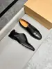 Sapatos Masculinos CL de Couro Genuíno Cor Color Block Bico Fino Cadarço Oxford Estilo Britânico Versátil para o Trabalho Formal de Negócios Sapatos de Couro