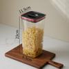 Pote de Armazenamento de Plástico Transparente Selado de Grau Alimentício para Medicina Tradicional Chinesa e Leite em Pó, Recipiente Rotativo para Armazenamento de Grãos, Selado e à Prova de Umidade