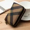 Moda europea y americana tarjetero para mujer con cremallera monedero pequeño tarjetero tipo organizador para hombre y mujer tarjetero múltiple tarjetero para licencia de conducir