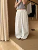 IMISS Outono Estilo Coreano Simples Veludo Versátil Emagrecedor Cintura Elástica Reta Calças Casuais S61226