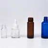 Atacado de Fábrica Frasco Transparente de Óleo Essencial 5ml Frasco de Vidro 10ml Sub-Frasco Cosmético 50ml