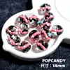 Cuentas Pintadas a Mano Coloridas Corazón de Vidrio DIY Lindo Multicolor Cadena para Teléfono Móvil Pulsera Collar Accesorios de Joyería Cuentas Sueltas Cuentas