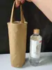Portavasos Cruzado Bolso de Lona para Taza Portátil Funda Protectora de Almacenamiento para Termo Correa Ligera de Mano Bolsa para Niños