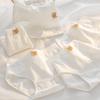 Ropa interior de algodón para niña de clase A, combinación de ropa interior de algodón, entrepierna antibacteriana, transpirable, cintura y cadera, calzoncillos para estudiantes