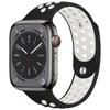 Adecuado para Correas de Apple Watch Applewatch10/Se/S10 Sección Doble Nike Correa Deportiva de Silicona para Reloj