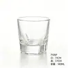Vaso de Whisky Blanco de Alta Calidad 140ml Vaso de Vidrio con Fondo Grueso para Hotel KTV Fuente de Fábrica Mayorista