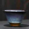 Xícara de Chá Jianzhan Queimada em Forno Tamanho Grande Cerâmica Xícara para Degustação de Chá Xícara de Anfitrião Kung Fu Chapéu de Cogumelo Conjunto de Uma Peça Xícara de Chá Tenmoku Múltiplos Estilos