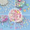 Bolsa de Materiales Hecha a Mano con Cuentas DIY Cuerda Trenzada Cuentas Sueltas Cadena Colorida para Teléfono Móvil Collar para Niños Accesorios de Joyería Lindos