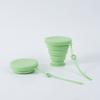 Copo de Água Dobrável de Silicone de Grau Alimentício Portátil, Resistente a Altas Temperaturas, Adequado para Acampamento ao Ar Livre e Viagens, Copo Dobrável com Grande Capacidade
