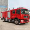 Camión de Bomberos Forestal con Asientos de Doble Fila y Tanque de Agua Grande, Vehículo de Extinción de Incendios con Espuma, Camión de Bomberos Grande Diésel a Gasolina de Cuatro Ruedas