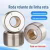 CR12MOV rosca de alta resistência roda rolante barra de aço rosca máquina de rolamento acessórios linha reta monômero semímero rosca conjunto rosca lâmina da roda da máquina