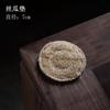 Posavasos de Lufa Estilo Japonés para Ceremonia del Té Base para Tetera Esterilla de Ratán para Té Accesorios para Juego de Té Kung Fu para Ceremonia del Té Accesorios para Ceremonia del Té