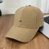 Moda Coreana Simples Boné de Baseball Bordado com Letras Unissex Versátil Emagrecimento Facial Boné Bico de Pato Chapéu para Esportes ao Ar Livre Proteção Solar