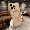 Funda magnética para teléfono de círculo fino con disipación de calor, adecuada para Apple 16Promax, moderna, 15 con agujeros de malla, 14/13 con agujeros grandes, cubierta protectora