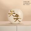 Florero Tiantian Letra Feliz Lujo Ligero Gama Alta Sala de Estar Mueble de TV Entrada del Hogar Moderno Aparador de Vino Adornos Decorativos