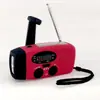Radio de Emergencia de Manivela Multifunción Cargador de Emergencia Radio Solar Radio para Prevención de Desastres al Aire Libre