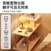 Mesita de Noche Moderna Simple para Dormitorio Gabinete Pequeño de Noche Mesita de Noche Simple para Uso en Habitación de Alquiler Estante de Almacenamiento de Noche