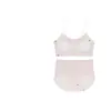 Sujetador Fino Sin Costuras para Mujer Sin Aros, Pequeño Realce de Pecho, Tirantes Finos, Cómodo Sujetador Transpirable Estilo Chaleco, Camisola para Mujer