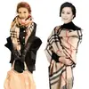 Bufanda de cuadros para hombre y mujer, chal para parejas, versión coreana de otoño e invierno, venta al por mayor de fábrica, cachemir sintético, suave, ceroso, cómodo, colores completos