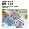 Contenedores de Vidrio de Borosilicato de Alta Calidad para Alimentos, Aptos para Calentar y Refrigerar, Set Amazon Temu, Popular Lonchera Transfronteriza con Compartimentos
