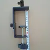 Clip de aleación de aluminio mejorado y reforzado en forma de I Soporte metálico cantilever fijo para escritorio para lámpara de escritorio y base para accesorios de aromaterapia