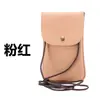 Bolsa Linda para Teléfono Móvil Nueva Moda para Niña Mini Bolso Envoltorio Cruzado Bolso de Hombro Único Correa para el Cuello Moda Coreana