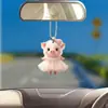 Comércio Exterior Transfronteiriço Popular Fofo Porco Interior de Carro Acrílico Enfeite Pendurado Chaveiro de Carro Atacado