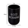 Taza de Enjuague Bucal para Pareja con Letra Estilo Ins de Plástico Simple Creativa para el Hogar Venta al por Mayor Eom Personalización