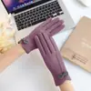 Guantes de Invierno Gruesos Acolchados a Prueba de Frío de Terciopelo Cálido para Mujer, Lindos, Forrados de Felpa, Estilo Coreano, para Conducir y Ciclismo, Guantes de Exterior para Primavera y Otoño