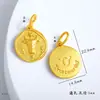 Acessórios de Pingente de Constelação Shajin Doze Acessórios de Pulseira Pulseira Método Antigo Forte Conservação de Cor Pingente de Constelação Shajin Personalizado