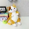 Súper Linda y Atractiva Muñeca de Dibujos Animados de Gato Simulado Bolso Muñeca Niña Linda Niña Moderna Linda Mochila de Felpa