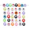 Cuentas de Estrella de Cinco Puntas Acrílicas Educativas para Pulseras DIY Accesorios para Enhebrar Cuentas Sueltas Venta al por Mayor Cuentas DIY para Niños