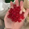 10*14 cuentas de azufaifa Jade Blanco brillante cuentas sueltas pulsera tocado estilo antiguo cuentas pasador paso sacudir tocado joyería hecha a mano