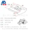 Tuerca deslizante de acero inoxidable estándar europeo, accesorios de perfil de aluminio 30304040 M4 M5 M6 M8, tuerca empotrada cuadrada