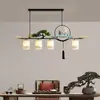 Novo Salão de Chá Chinês Mesa de Chá Lustre Zen Restaurante Chinês Escritório Lâmpada de Mesa de Chá Estilo Chinês Retro Lâmpadas de Recepção