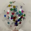 Globo electrostático de 12 pulgadas, suspensión de espuma, disco de película de aluminio, papel redondo grueso grande, globo de lentejuelas, venta al por mayor